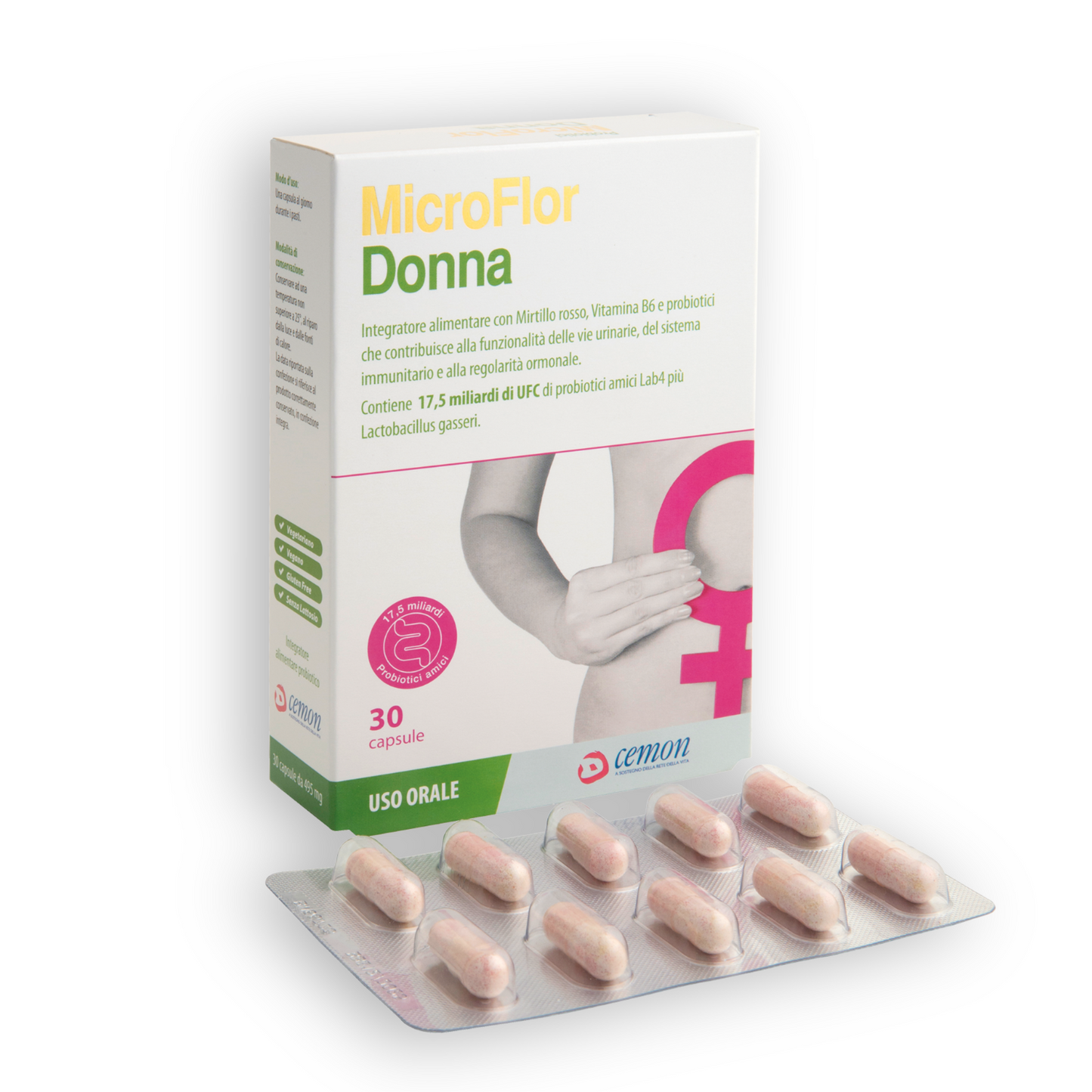 MicroFlor Donna - Pack da 8