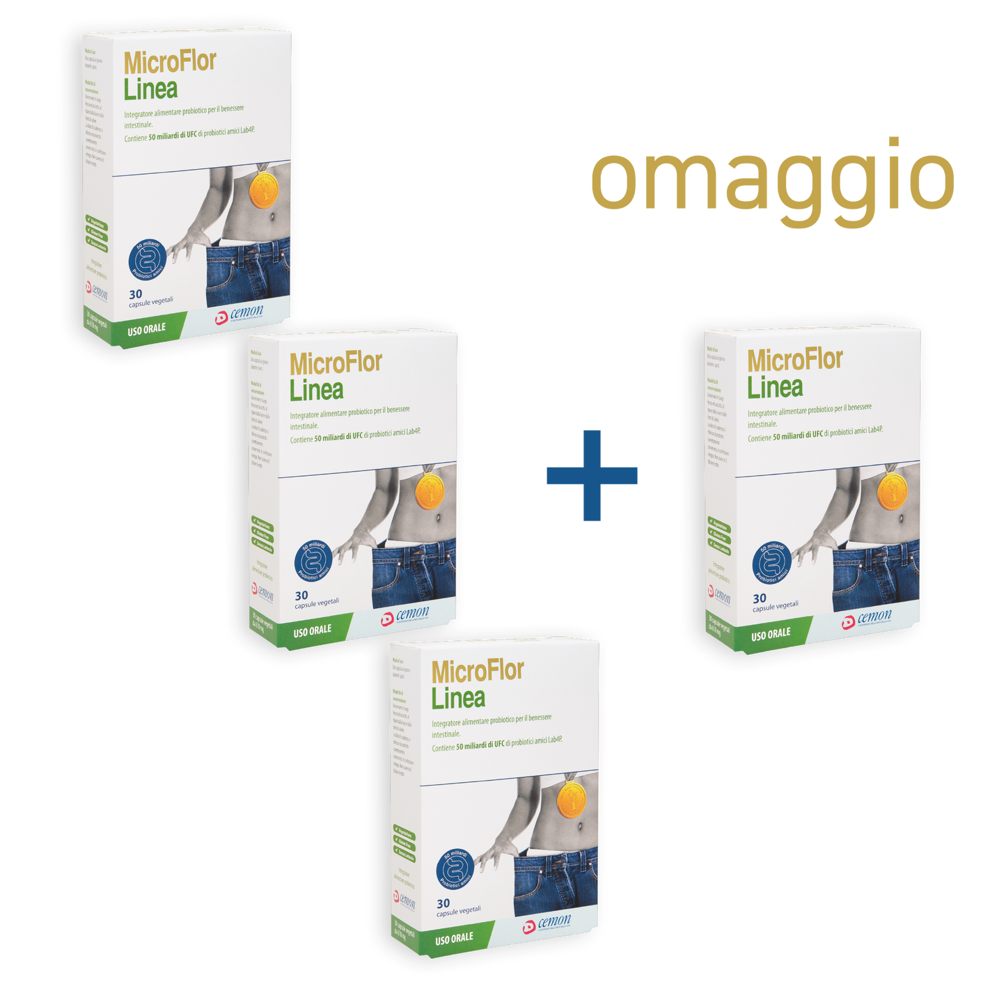 MicroFlor Linea - Pack da 4