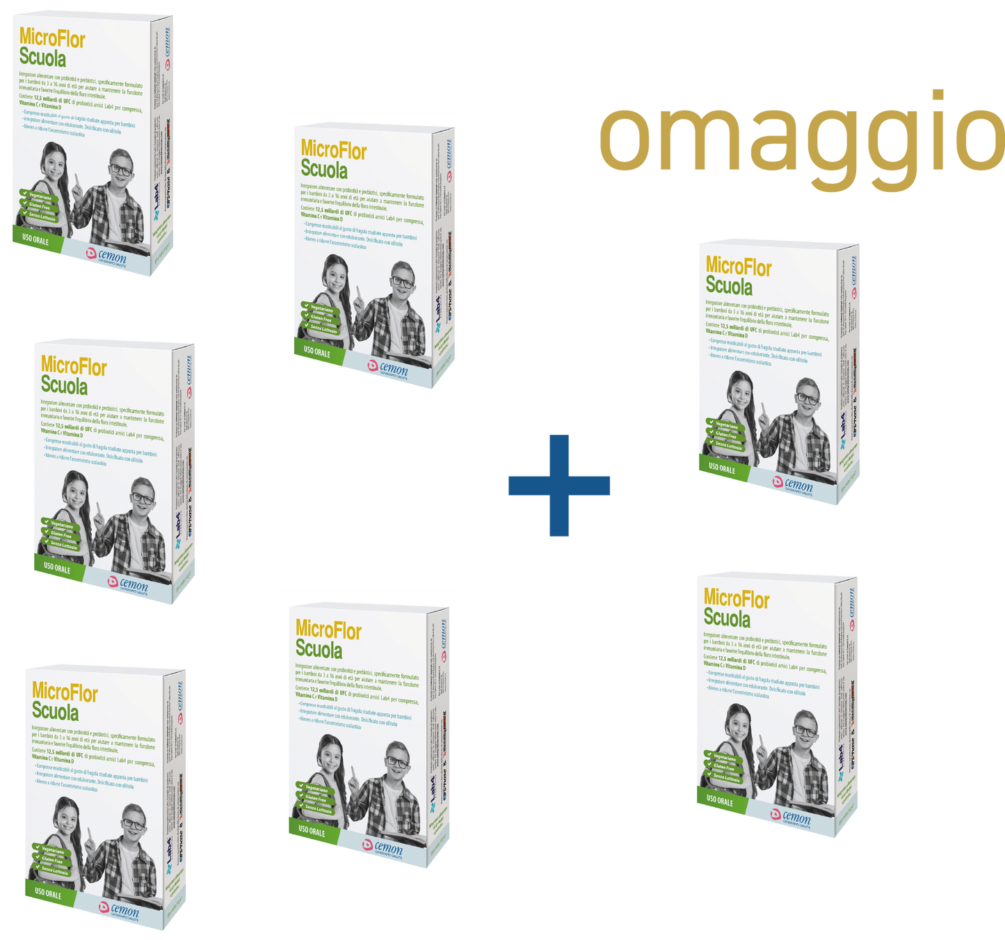 MicroFlor Scuola - Pack da 7