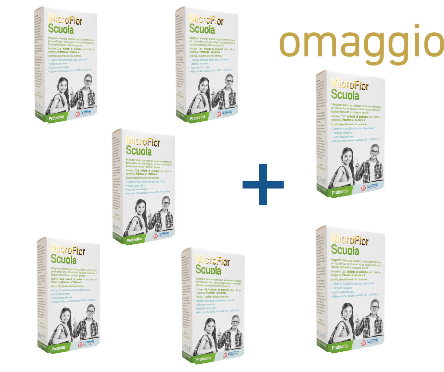 MicroFlor Scuola - Pack da 7