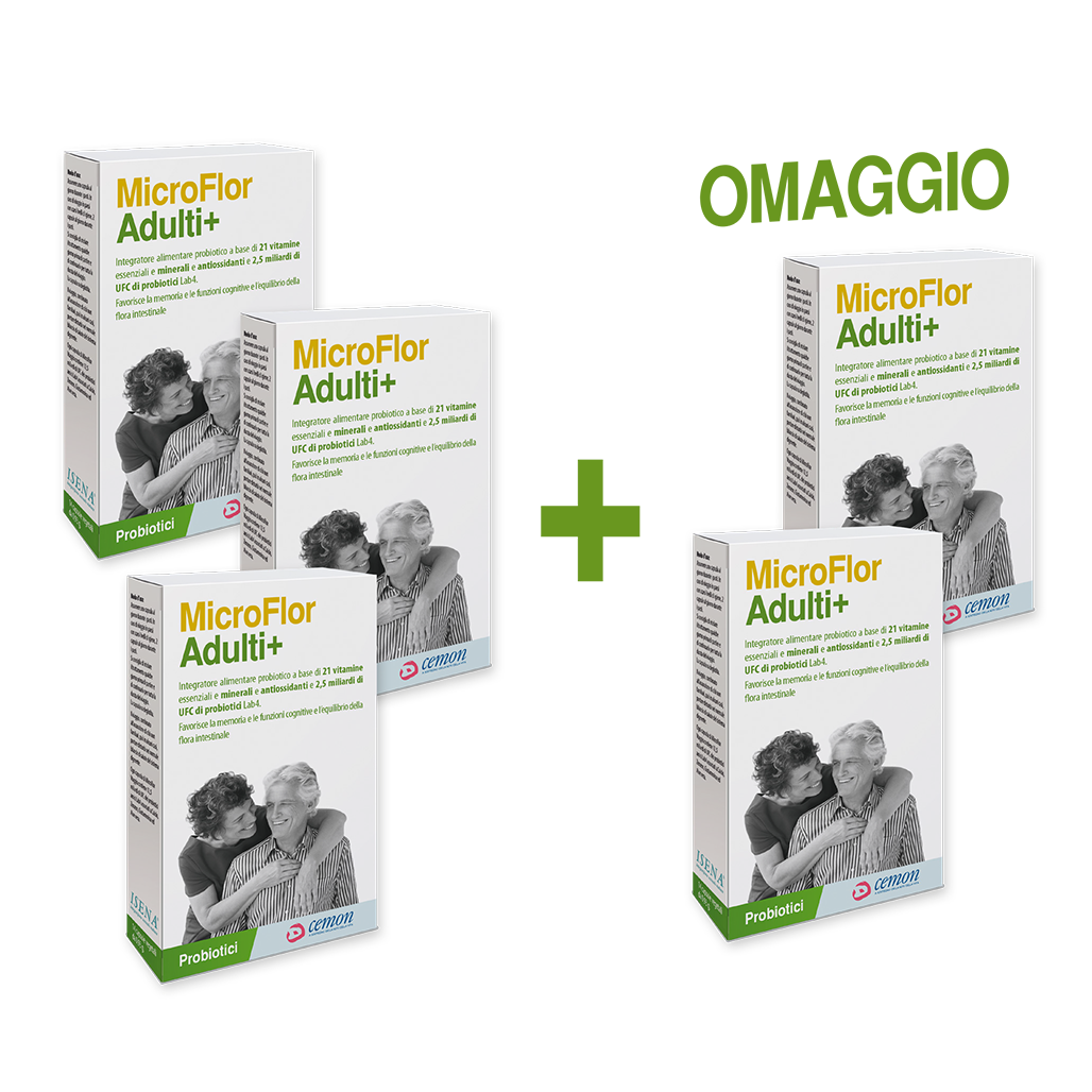 MicroFlor Adulti+ Pack da 5