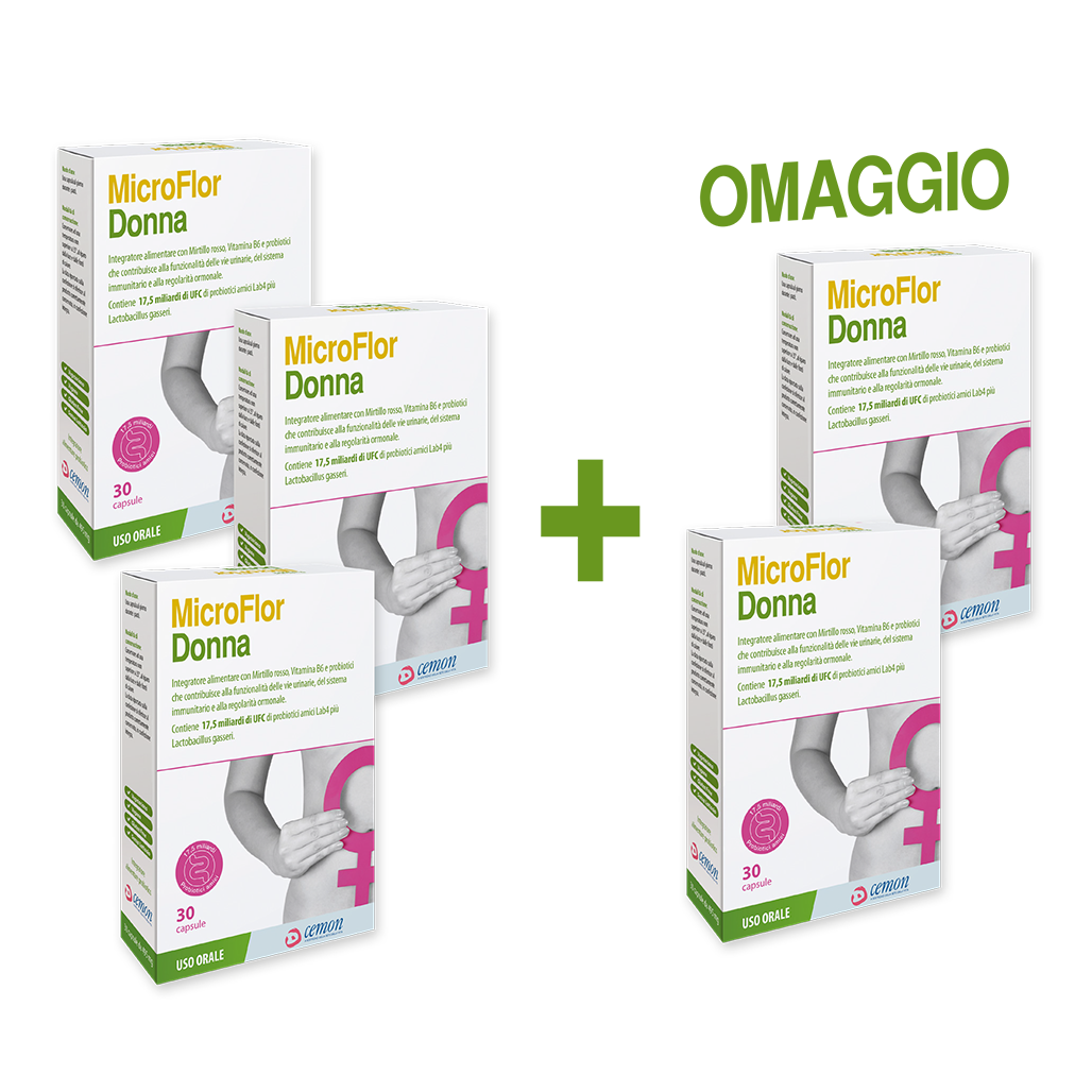 MicroFlor Donna - Pack da 5