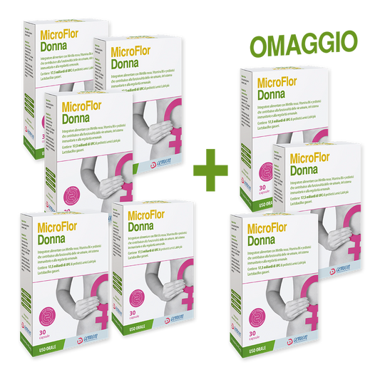 MicroFlor Donna - Pack da 8