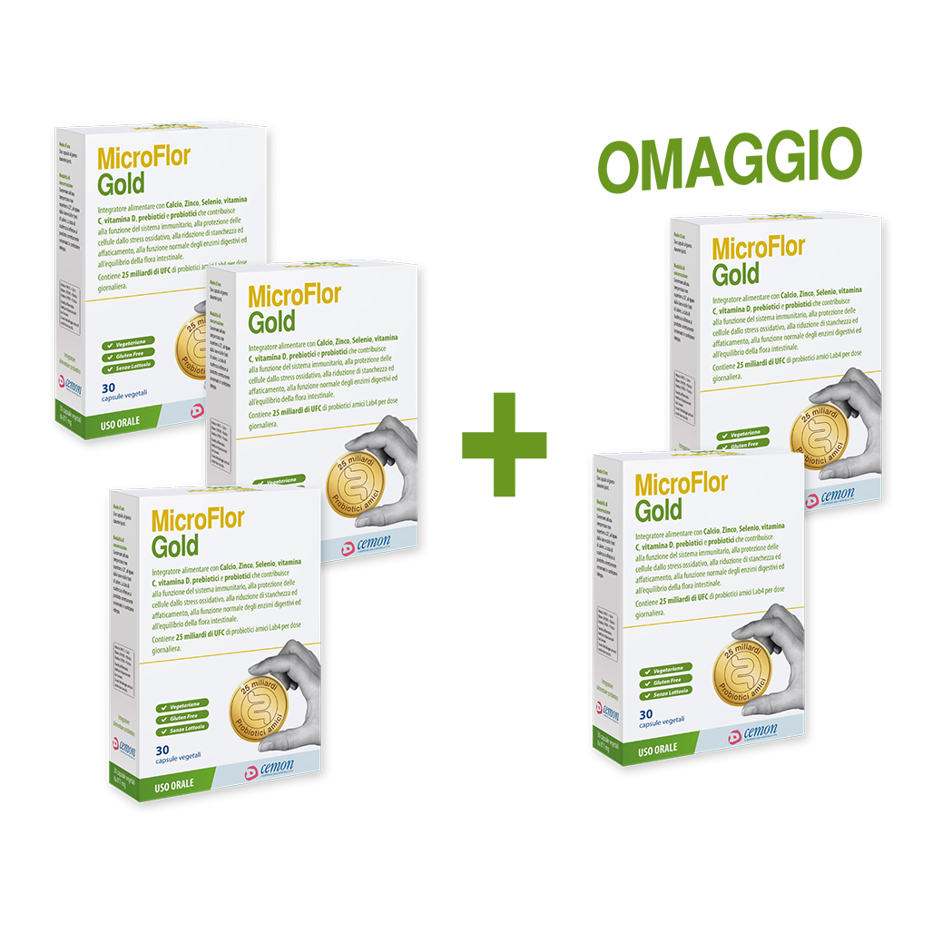 MicroFlor Gold - Pack da 5