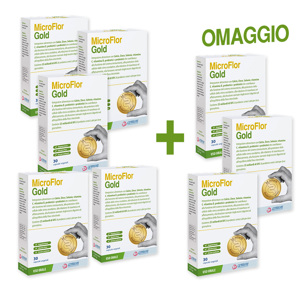MicroFlor Gold - Pack da 8